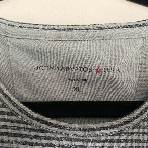John Varvatos striped shirt XL - Picture 2 of 2